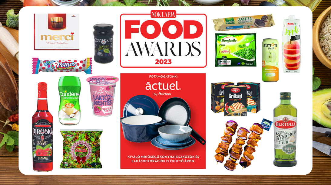 Megvannak a Nők Lapja Food Awards 2023 nyertesei