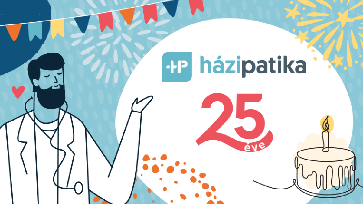 25 éves a HáziPatika, a piacvezető egészségügyi és életmódportál